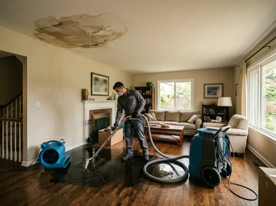attic-pipe-burst-ceiling-drip-008 — frequently asked questions, Water Damage Restoration & Carpet Care in Cullman, AL